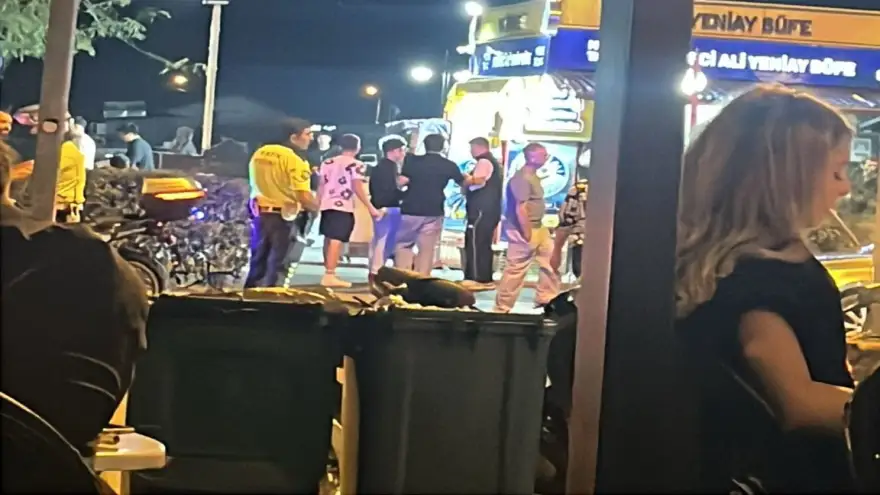 Trafik kazasında bir çocuk yaralandı..