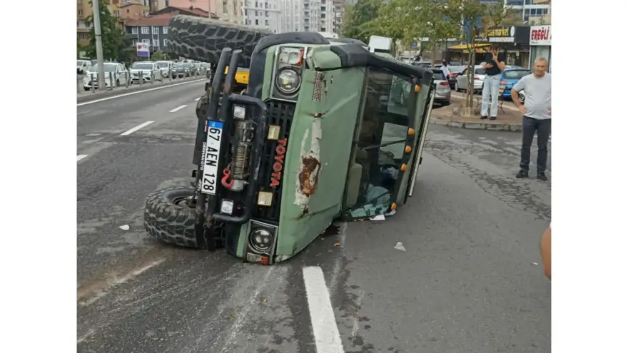 Cip takla attı: 2 Yaralı