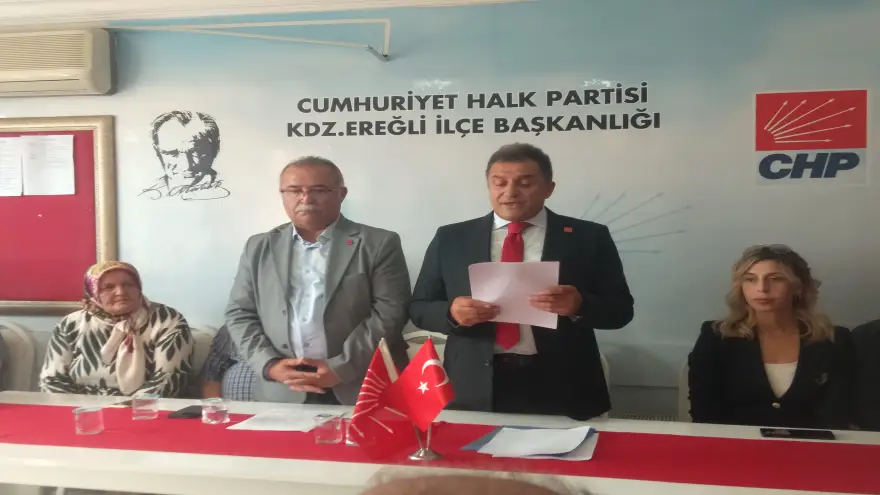 Güven Demir Ereğli CHP'den adaylığını açıkladı