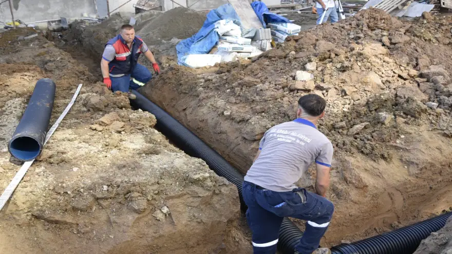 YENİ YERLEŞİM ALANLARINDA ALT YAPI ÇALIŞMALARINI SÜRDÜRÜYOR