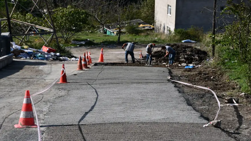 KDZ. EREĞLİ BELEDİYESİ, MAHALLELERDE ÇALIŞIYOR