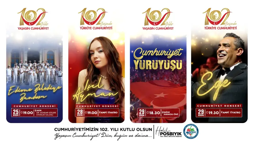 CUMHURİYETİN 102. YILI, KDZ. EREĞLİ’DE COŞKUYLA KUTLANACAK