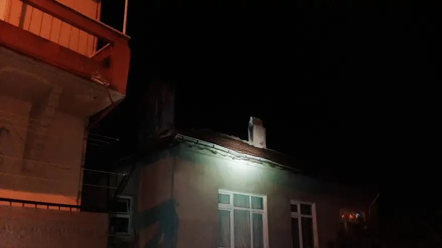 Çıkan yangın kısa sürede söndürüldü..