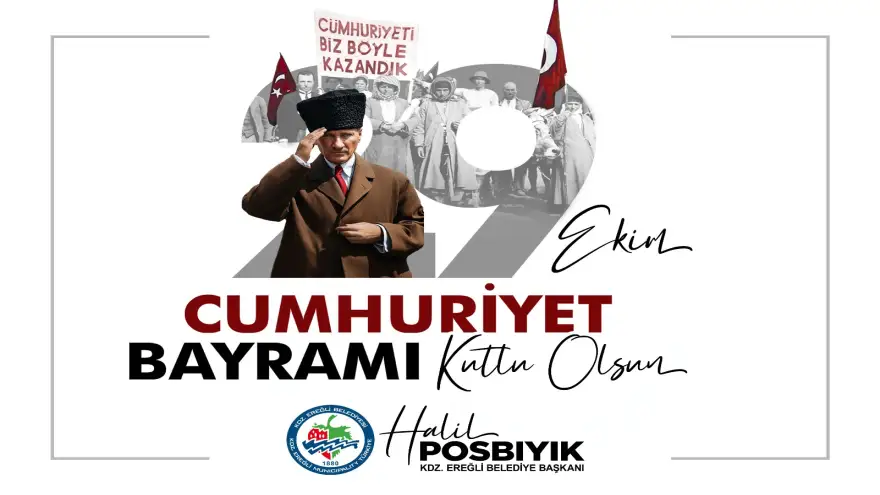 29 Ekim Cumhuriyet Bayramı Kutlu Olsun