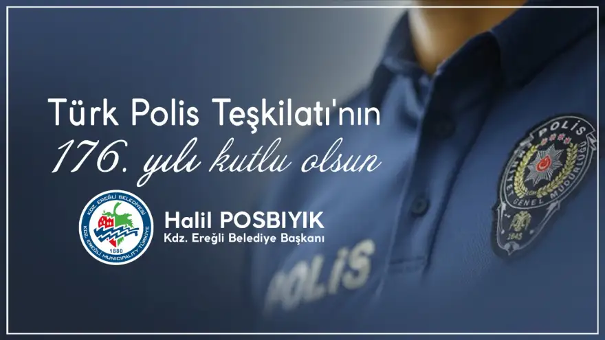 Başkan Posbıyık, Polis haftasını kutladı
