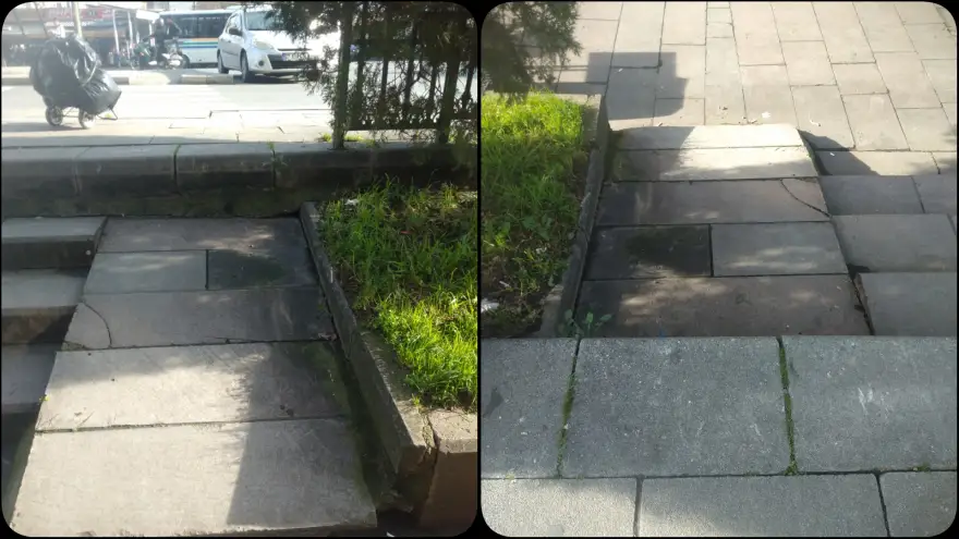 ENGELSİZ KALDIRIM SÖYLEMDE, ENGELLER YERİNDE DURUYOR