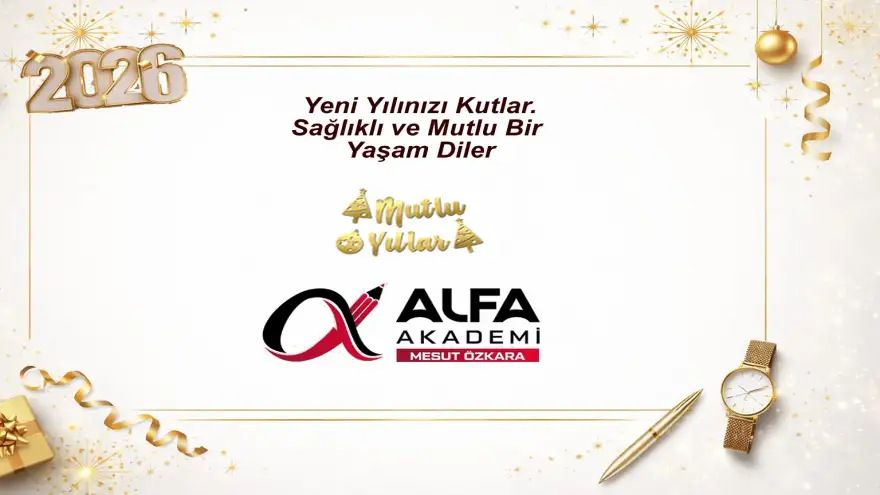 Yeni Yılınızı Kutlar Sağlıklı ve Mutlu Bir Yaşam Diler..