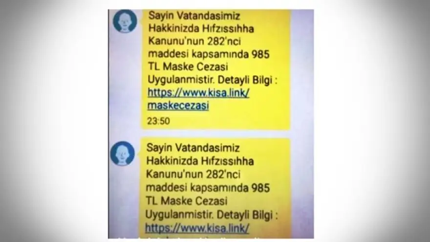 Bu mesajlara DİKKAT!