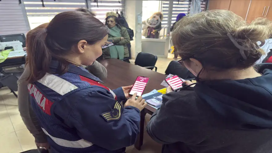 Jandarmadan Ereğli’de 6284 ve KADES Bilgilendirmesi