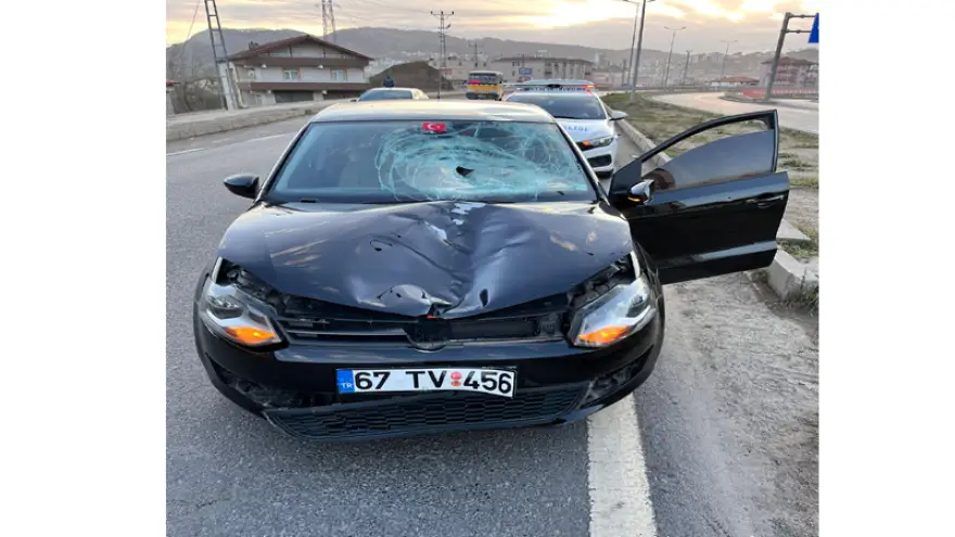 Ereğli’de Otomobilin Çarptığı Kadın Ağır Yaralandı