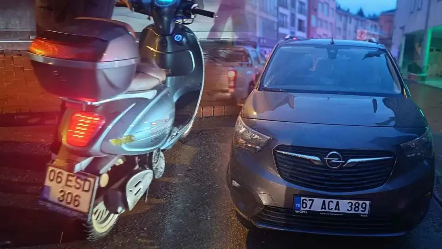 Trafik kazası: 1 Yaralı