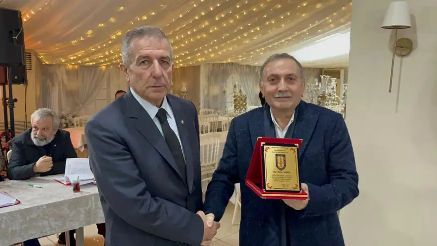 FEHMİ TAŞKIN ‘ONURSAL BAŞKAN’ OLDU…