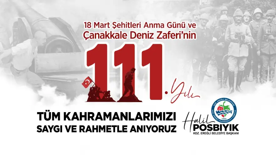 Posbıyık: “Çanakkale, Bir Milletin Diriliş Destanıdır”