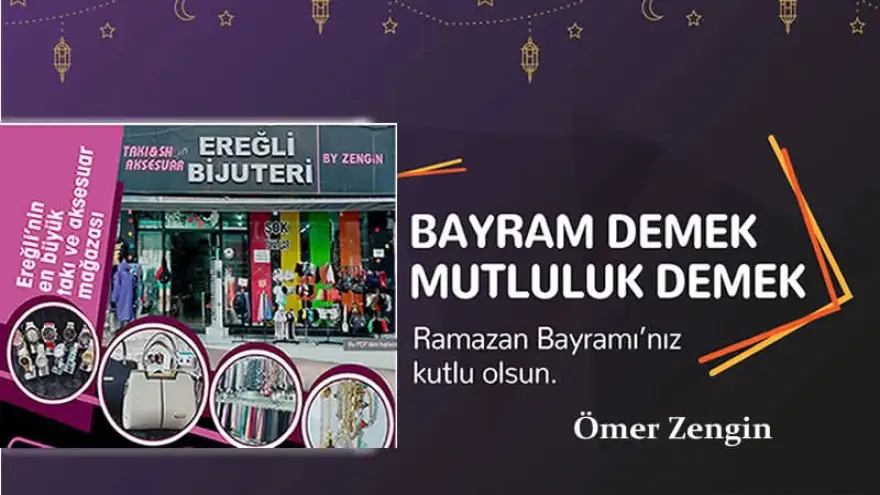 Ramazan Bayramınızı kutlar, sağlık ve mutluluk dolu günler dileriz.