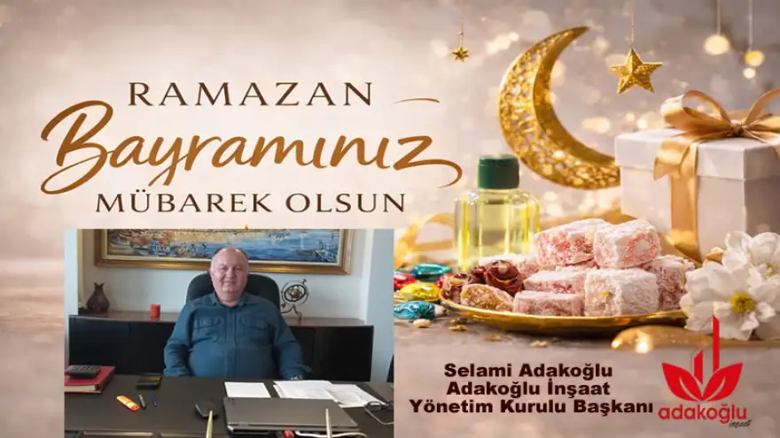 Ramazan Bayramınızı kutlar, sağlık ve mutluluk dolu günler dileriz.