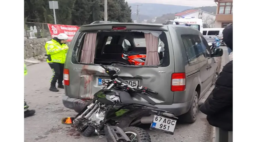 İki Motosiklet Kazası: 2 Yaralı