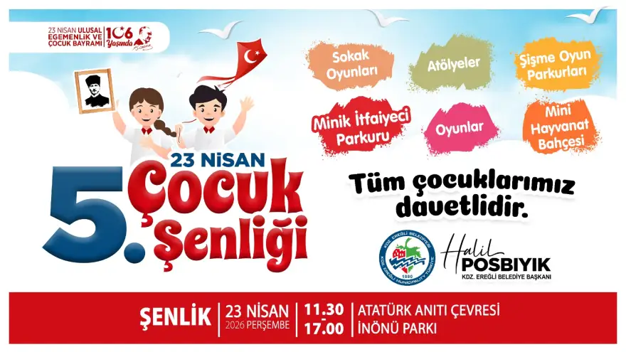KDZ. EREĞLİ BELEDİYESİ 23 NİSAN 5. ÇOCUK ŞENLİĞİ