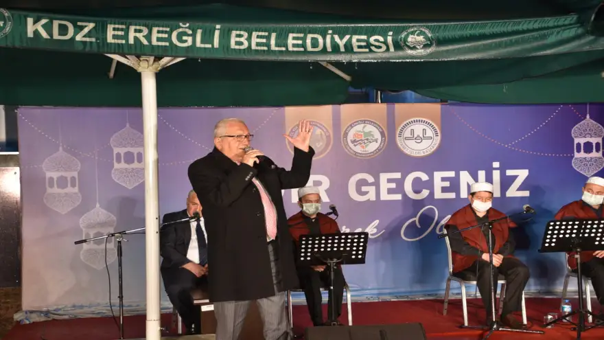 Belediye ve Müftülük, Kadir gecesi özel programı düzenledi