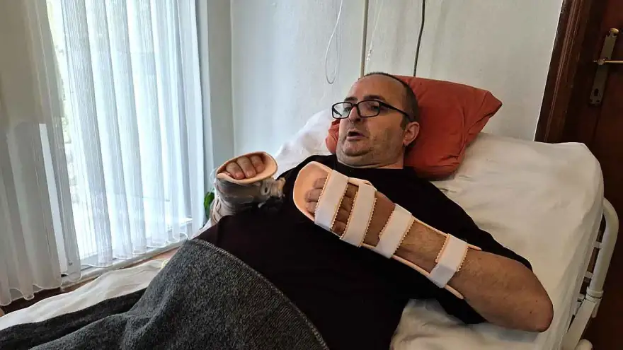 Yatağa mahkum kalan işçi için yardım çağrısı..