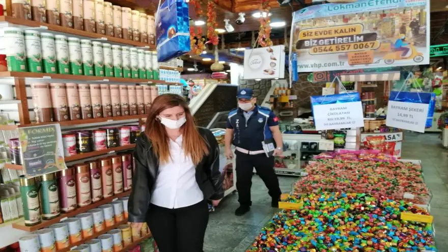 Kdz. Ereğli Zabıtası bayram denetiminde