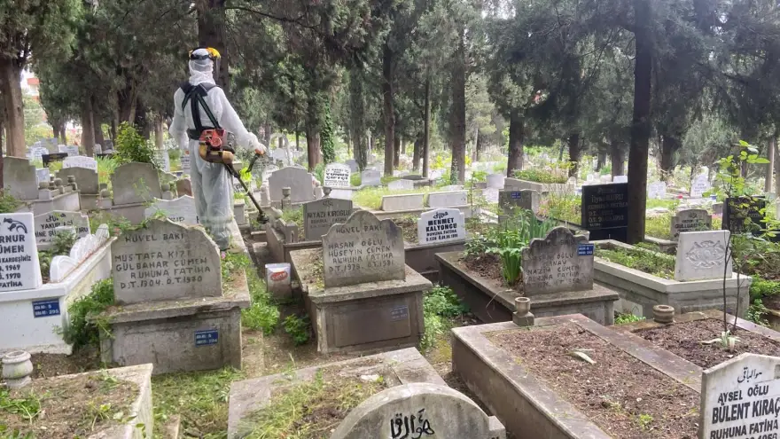 KDZ. EREĞLİ’DE 57 MEZARLIK BAYRAM ÖNCESİ TEMİZLENİYOR