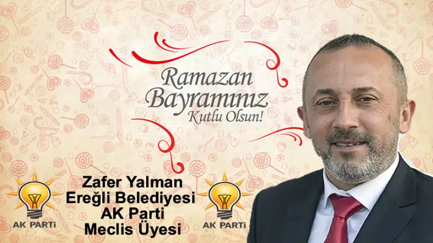 Ramazan Bayramınızı Kutlar. Bayramın sağlık ve huzur getirmesini diler