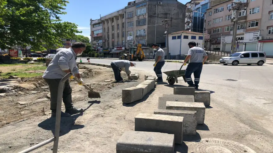 Kdz. Ereğli Belediyesi Ramazan Bayramı’nda da hız kesmedi
