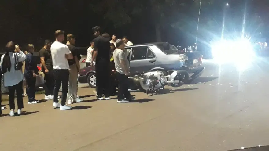 Uzunkum Caddesi'nde kaza: 1'i çocuk 2 kişi hastanelik oldu