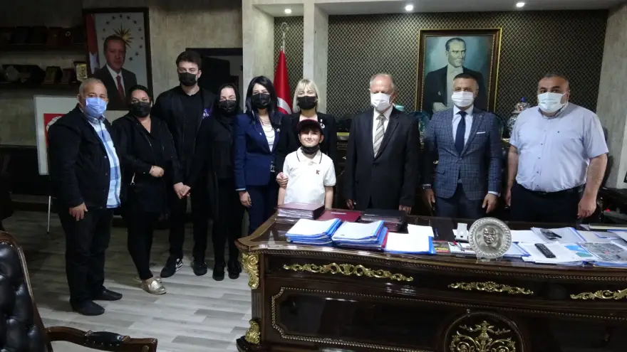 Mustafa Dönmez'in oğluna eğitim desteği