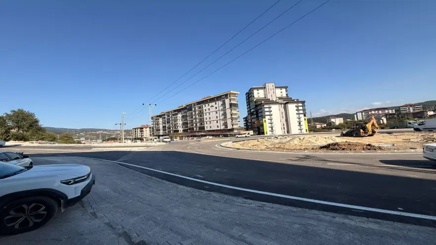 Çalışma tamamlandı… Kavşak açıldı…