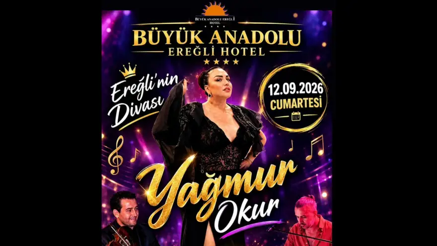Ereğli’de Cumartesi Gecelerinin Yeni Adresi Belli Oldu: Sahne Yağmur Okur’un