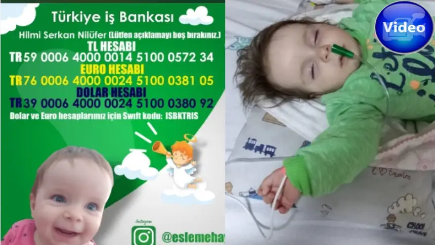 Haydi Türkiyem Eslem bebeği yaşatalım…