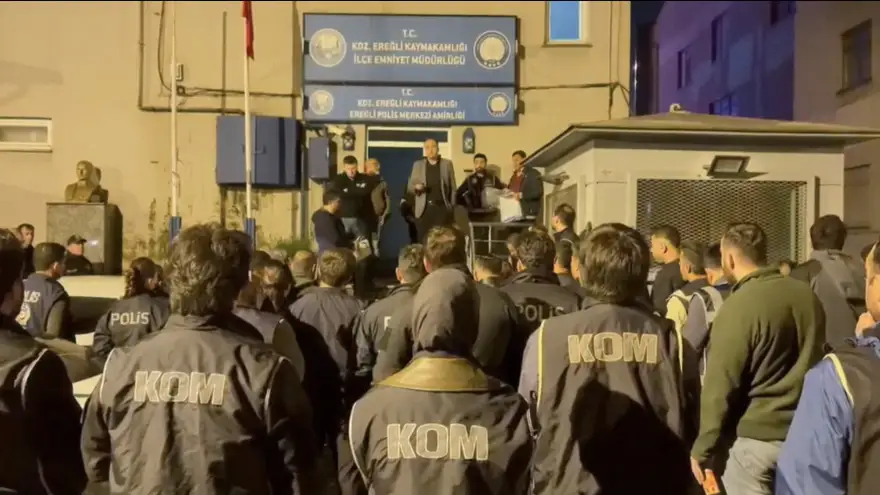 Ereğli'de ruhsatsız silah operasyonu: 3 Tutuklama