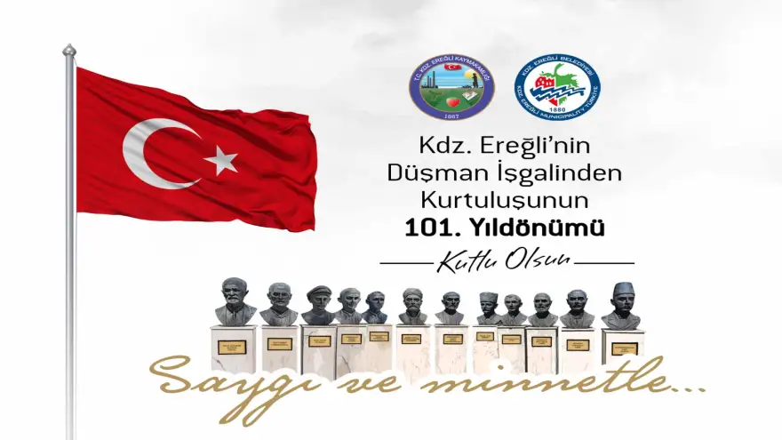 Kdz. Ereğli’nin Kurtuluşunun 101. Yılı Kutlanacak