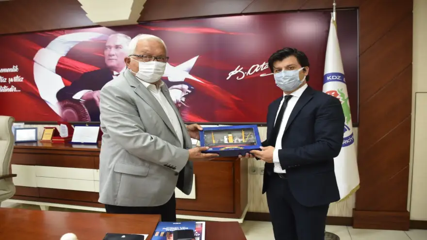 Başsavcı Yücedağ’dan Başkan Posbıyık’a veda ziyareti