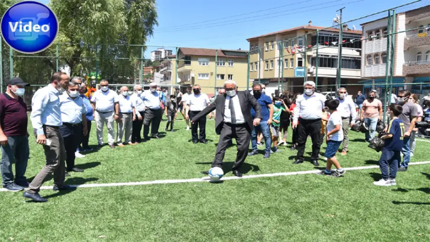 Kdz. Ereğli’de 2 semt sahası daha açıldı