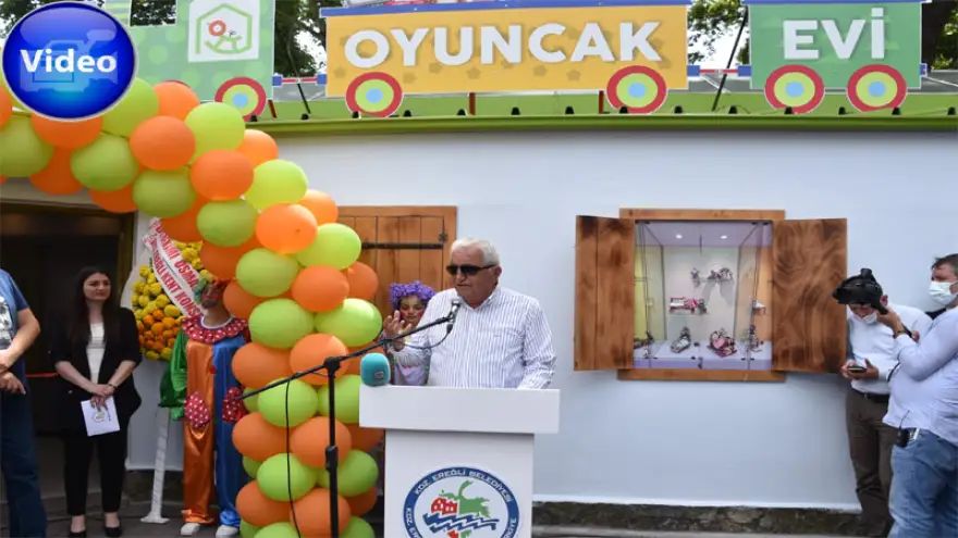 Oyuncak evi, çocuklarla buluştu