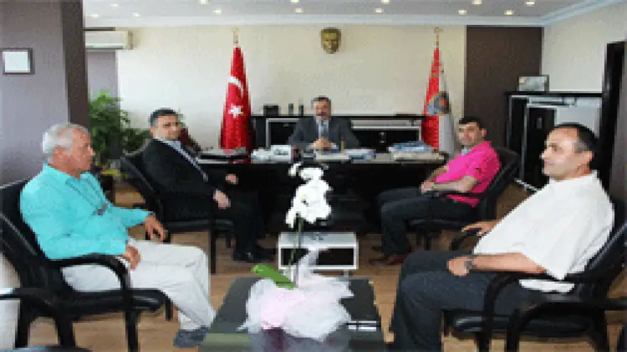 GMİS YÖNETİMİ, EMNİYET MÜDÜRÜ AKI ZİYARET ETTİ