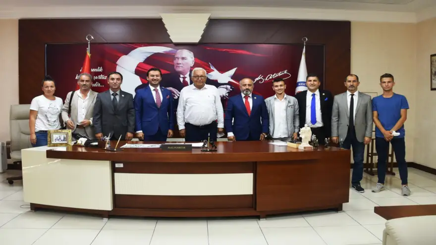 BATİYAC, Başkan Posbıyık’ı ziyaret etti