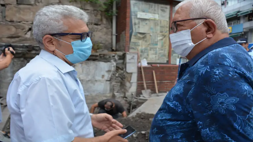 Tarihi çeşme gün yüzüne çıkıyor