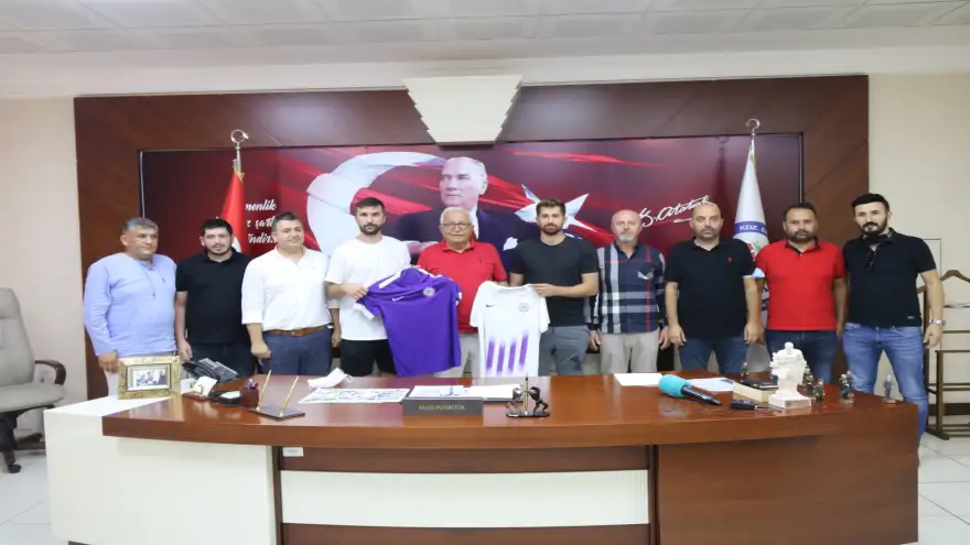 Posbıyık, futbolculara başarılar diledi...