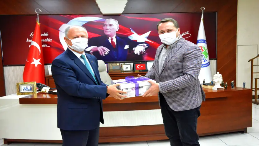 Çorumluoğlu’ndan Ereğli Belediyesi’ne veda ziyareti
