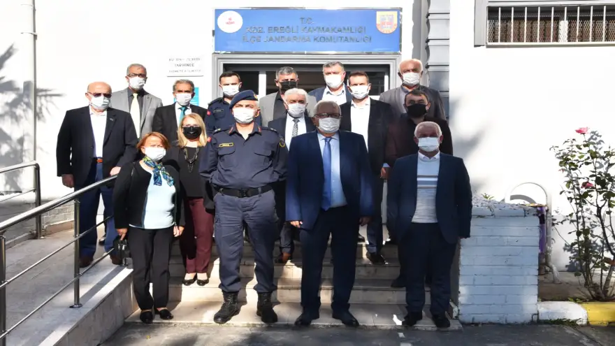 Posbıyık’tan Jandarma Komutanı Akca’ya ziyaret