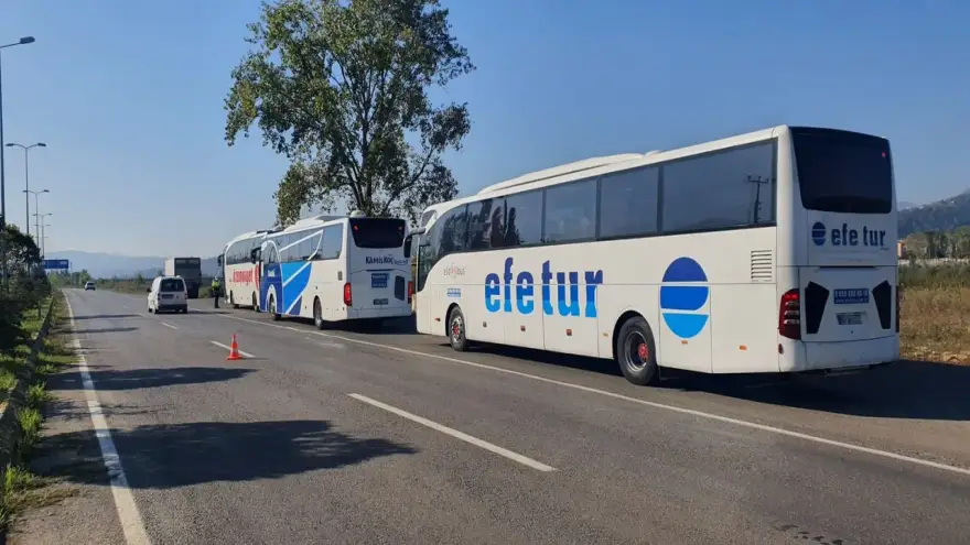 Drone destekli trafik denetimi 