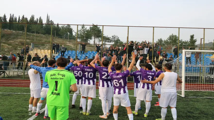 Derbiyi Ereğli Belediyespor kazandı