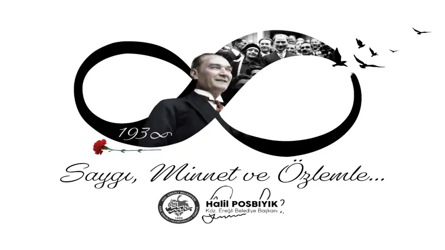 Başkan Posbıyık: Atamızı saygıyla, minnetle, rahmetle anıyoruz