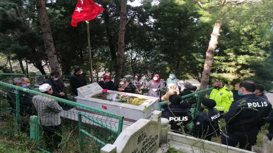 Şehit Polis Halis Çınar için Mevlid-i Şerif okutuldu