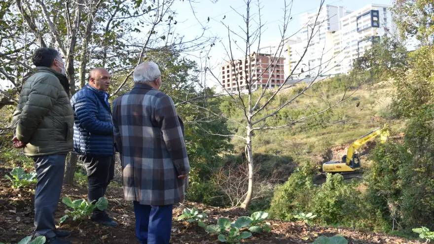 Horoz Deresi’ne 800 metre kanalizasyon hattı yapılıyor