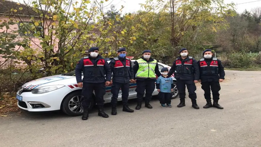 Jandarma olmak isteyen Mikail'e sürpriz
