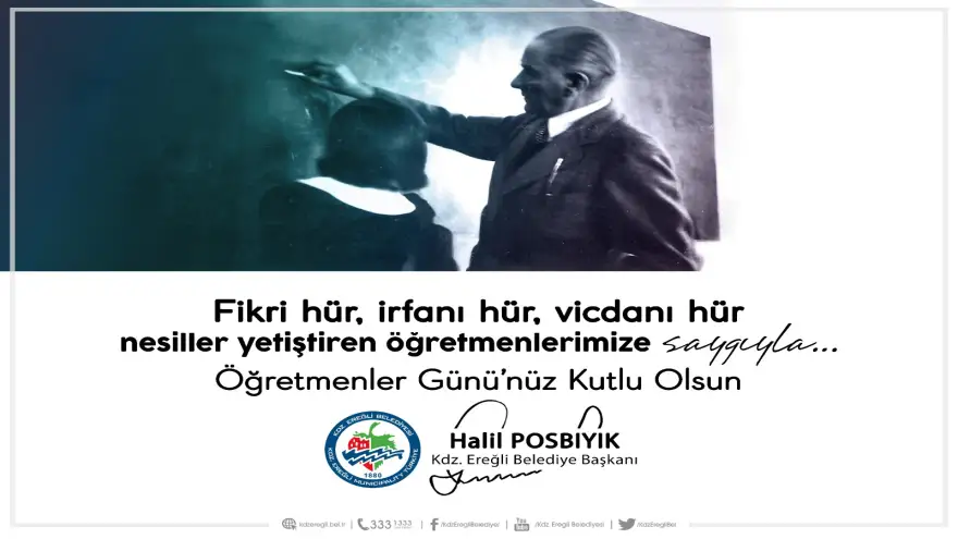 Başkan Posbıyık, Öğretmenler Günü’nü Kutladı